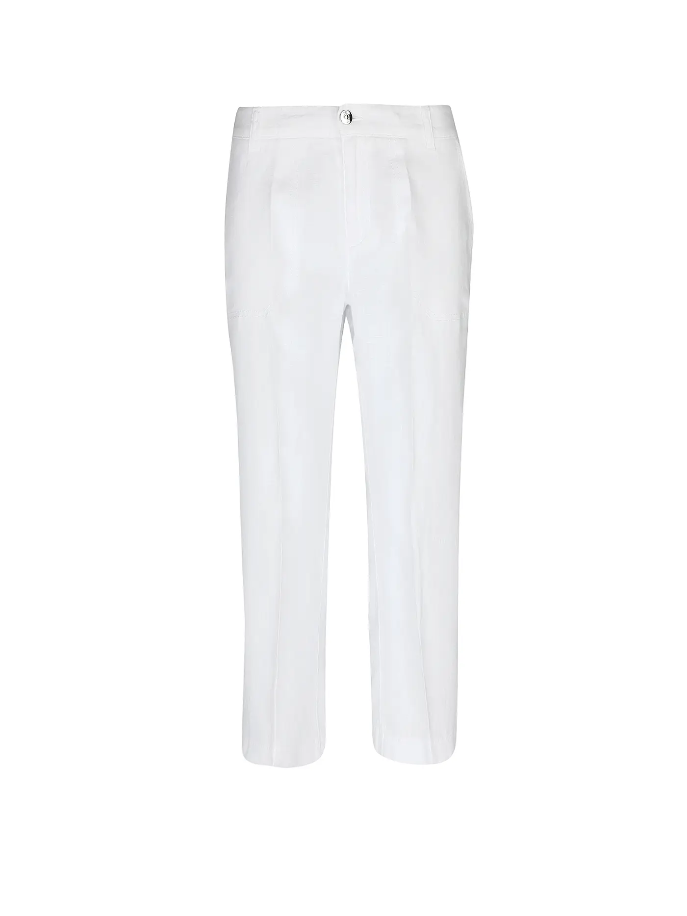 MAC | Leinenculotte NORA | weiss